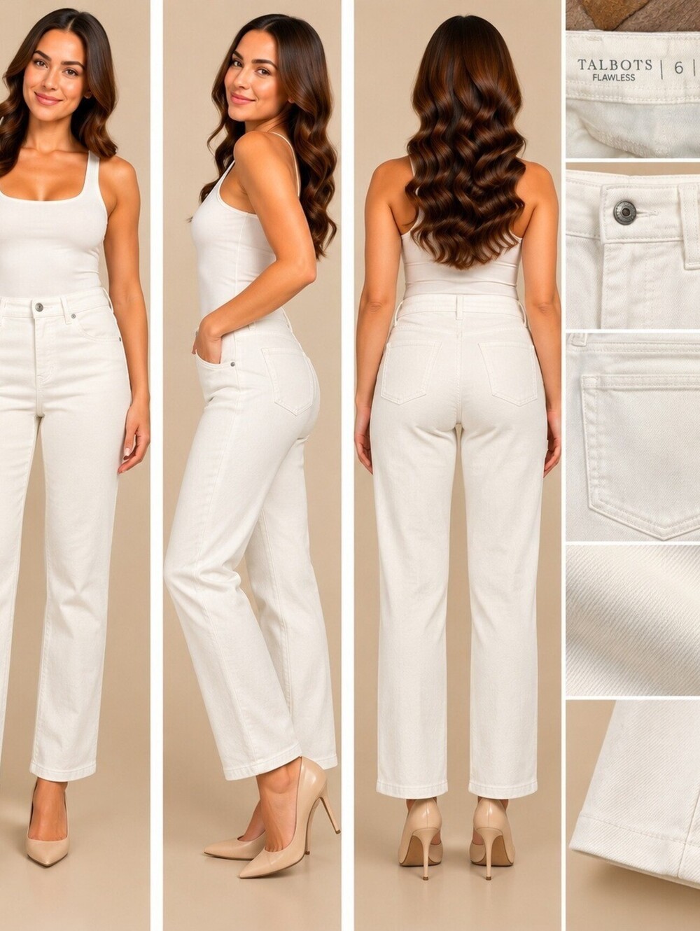 Talbots Flawless High-Rise Barely Boot Jeans